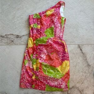 Lilly Pulitzer Julianne One Shoulder Dress
